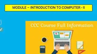 Course on computer concepts CCC, Introduction to computer -II, History & generation  BAN PO, SSC