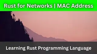 Rust for Networks | MAC Address viewer | Rust Language