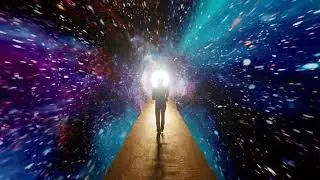 3D GALAXY Running Man | Animated Motion Graphic | Copyright Free Background l