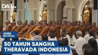 Pengecoran Rupang Buddha di 50 Tahun Sangha Theravada Indonesia | Halo Indonesia