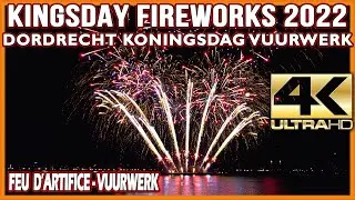 Koningsdag Vuurwerk Dordrecht 2022 - Dutch Firerworks Professional - Feuerwerk  - DFP