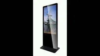 Floor Digital Standee | MidAir Fabrication | Smart Display Solutions