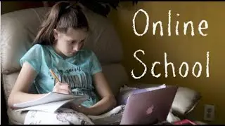A Day In The Life Of A HOMESCHOOLER / ONLINE STUDENT!!!(Middle school)