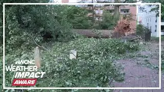 250-year-old Charlotte cemetery damaged by Helene