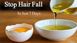 Stop Hair Fall  in  Just  7 Days✅ &ndash; 100% Natural Remedy