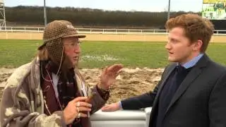 John McCririck At The Launch Of Chelmsford City Racecourse