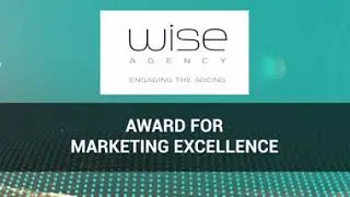 National Retirement Living Awards 2019 | Wise Agency Award for Marketing Excellence