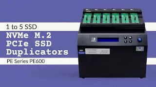 How to Duplicate a large number of M.2 NVMe hard drives？ Come to check PE600, 1 to 5 ,of PE Series