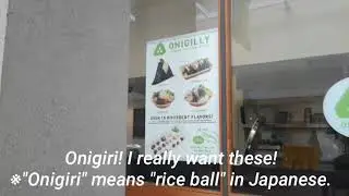 men-chan vlog! Travel around  the U.S. rice ball shop, Onigilly in Sanfrancisco