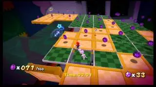 Super Mario Galaxy: Luigi's Purple Coins (Purple Comet)