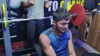 Bench press competition 💪 only for Gym members#motivation#powerlifting#bodybuilding