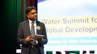 TU Delft - Water Summit for Global Development 2022 - keynote speech Kalanithy Vairavamoorthy