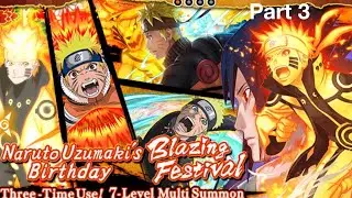 Naruto Blazing Summons part 3: Naruto birthday banner