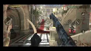 I played combat master (arms race, very lag)