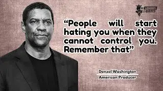Listen To These Irregular Denzel Washington's Quotes And Reshape Your Life Today! | Best Compilation