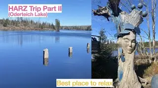 Harz part  2 || Relaxing Oderteich lake in Germany || Titan RT (Hanging bridge)