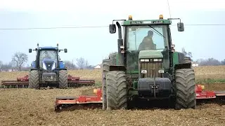 John Deere 8200 | New Holland T8.390 | Maschio 6m. | Feraboli 7 m.