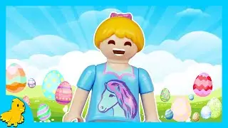 OSTEREIER SUCHEN mit Hannah!🥚😁 Playmobil Familie Vogel | Roblox Obby