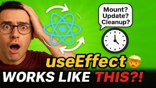 React useEffect Explained 🔄 | Lifecycle Hooks Made Easy with Code Examples