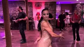 Adriano & Samantha (Salsa Class) (1) at Chaleur Tropicale on September 26th 2025