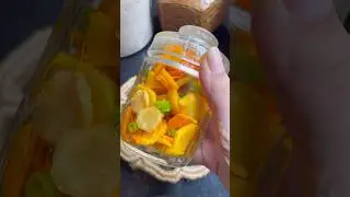 Green Turmeric, Ginger and Green Chilli Pickle || No Oil Healthy Pickle || Immunity booster Pickle
