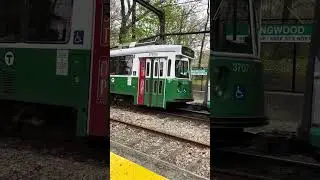 Train to Boston at Longwood #trainspotting #tramspotting