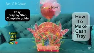 How to Make Cash Tray easily at home, Step by step.| #learnskill #skills #earnmoneyonline