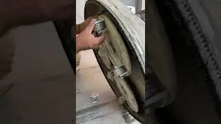 bush hammer Lavina style With Quick-Change Slide-On Metal Base