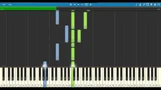 Reminding Me by Shawn Hook Piano Tutorial (Synthesia) 50% speed