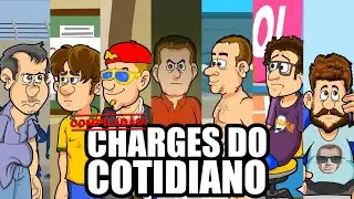 UM COMPILADO ESPECIAL COM CHARGES DO COTIDIANO SÓ PARA VOCÊS!