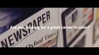Join the sales team at the Oxford Mail and our sister titles