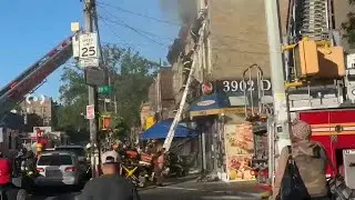 FDNY investigating man's fatal fall from window during Brooklyn fire