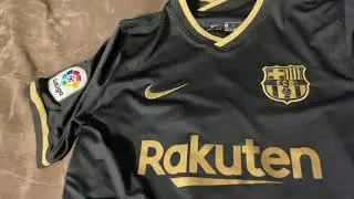 Minejerseys 2020 Barcelona Away Fan Version Jersey Review