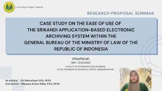 Thesis Proposal Presentation