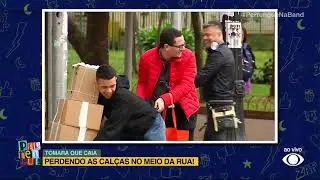 Homem perde as calças no meio da rua | Perrengue na Band