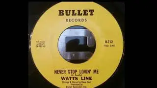 Watts Line - I Never Meant To Love You (Soul Sample)