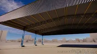 Modern Steel Shed Design for Banquet Hall | Spacious, Durable & Elegant Structure