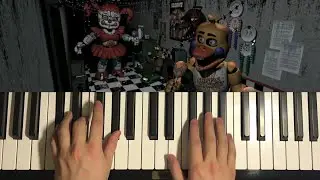 FNAF Ultimate Custom Night - Last Breath (Piano Tutorial Lesson)