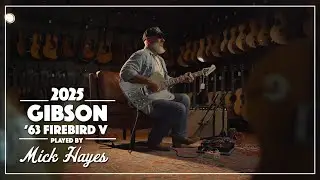 2025 Gibson '63 Firebird V played by Mick Hayes | Live at Carter Vintage Guitars | Nashville, TN