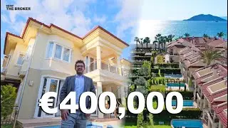 Touring &euro;400,000 Beachfront Sunset Beach Club Villa Next to &Ccedil;alış Beach in Fethiye
