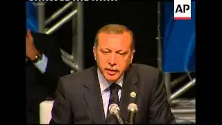 UN civilisations forum opens; Turkish/Brazilian leaders comments on Iran