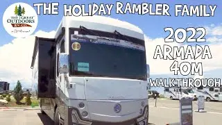 Стильное вождение! Holiday Rambler Armada 40M (Лучший автомобиль класса А 2022 года) (Роскошный а...