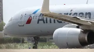 FENCE! Runway 8 Close up action at San Juan (TJSJ)