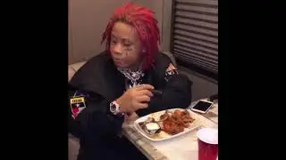 Trippie Red won&rsquo;t share his chicken wings GETS IN FIGHT WITH ANOTHER RAPPER
