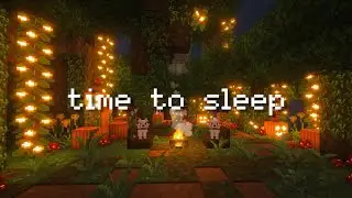 it's late, go to sleep... (minecraft music/C418, thunder & ambience)