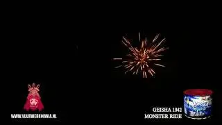 Monster Ride vuurwerk | Pyro Rebels | Vuurwerklandbestel.nl