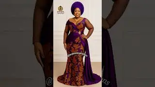 Plus Size Queen Style 👑 | Bold & Elegant African Gown Inspiration #shorts