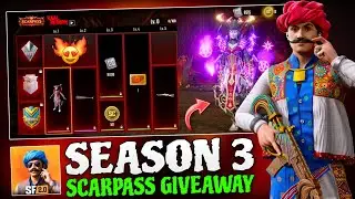 Scarfall 2.0 Season 3 Scarpass Giveaway 🎉 Scarfall 2.0 New Update 😍Custom Room Live Gameplay