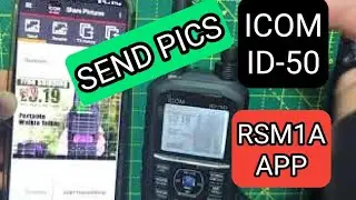 ICOM ID-50 LEARNING RSM1A & ST-1D50   app