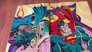 Wonder Woman Collecting Ep0049 1980 Super Friends Gallactica Folded Poster